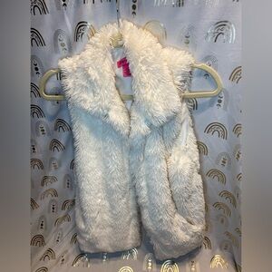 Betsey Johnson Pink Label Faux Fur Vest